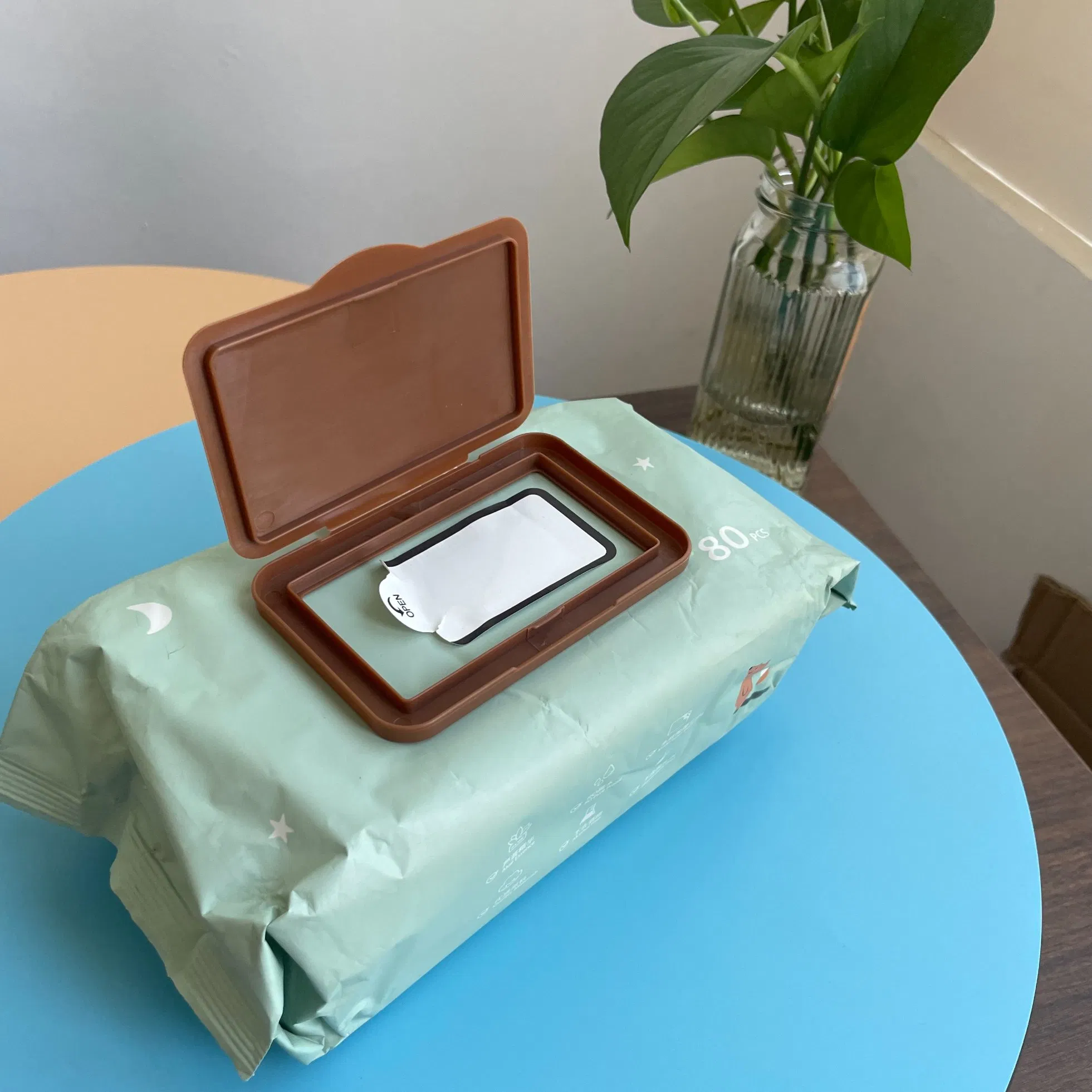 China Factory Direct Sales Cleaning Products Disposable Flushable Skin Soft Non-Woven Cotton Soft Baby Wipes