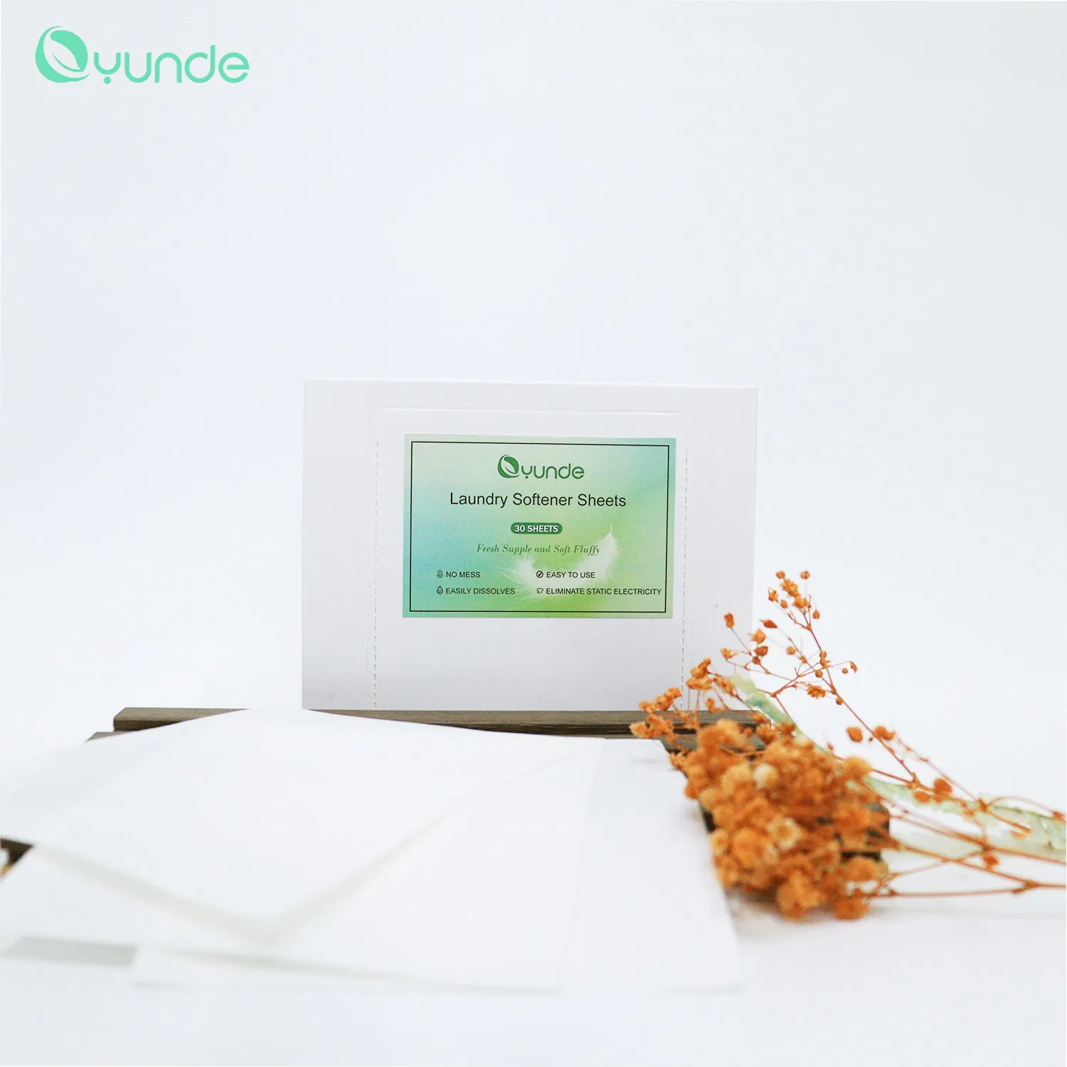 Fabric Softener Cleaner New Type Private Label Laundry Dryer Detergent Sheets