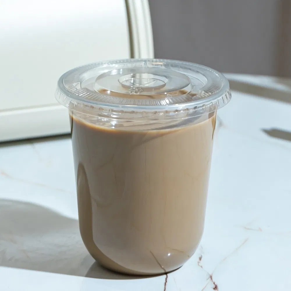 Одноразовый U-образный пластиковый стакан для напитков 16 oz
