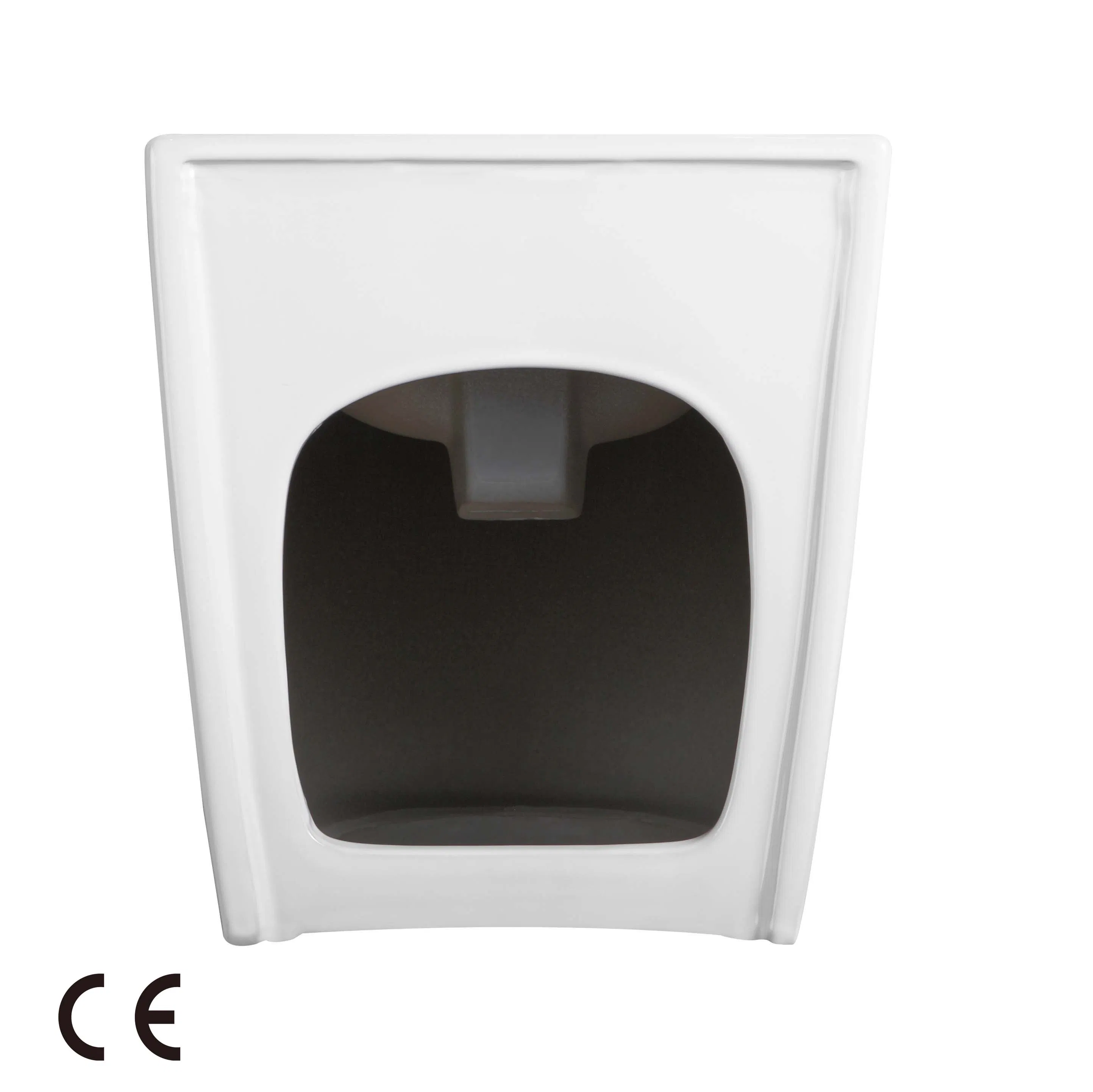 Elongated Style White Glazed Floor Mounted Floor Standing Bidet