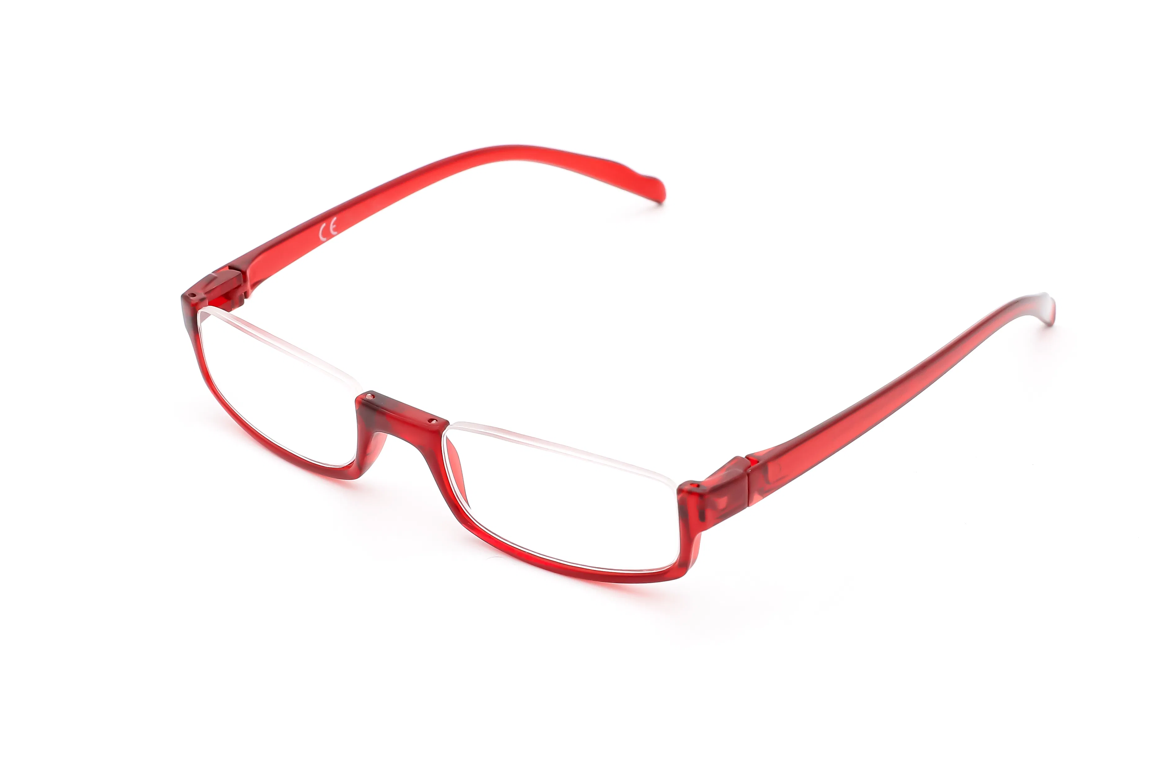 Small Square Classic Half Frame Anti Blue Light Reading Glasses