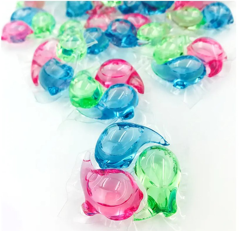 Online Wholesale and Retail 3 in 1 Washing Clothes Gel Soap Liquid Laundry Pods Detergent Capsule Laundry Pods Laundry Detergent Pods