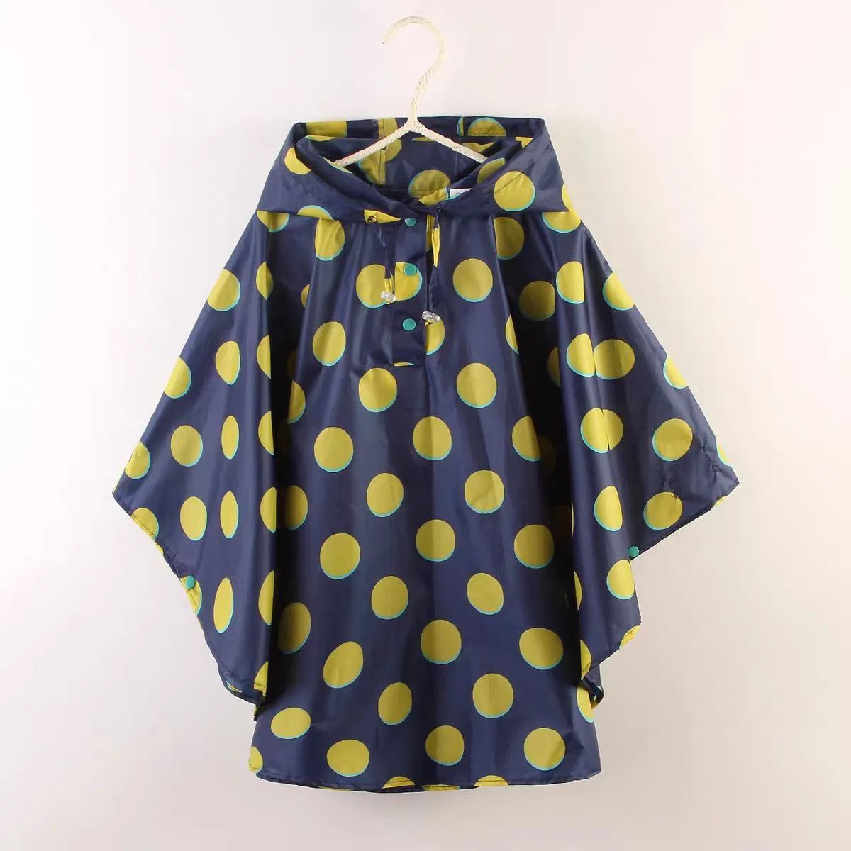 Kid's Rainponcho Waterproof and Breathable Fabric with All Over Printing Raincoat Rainwear