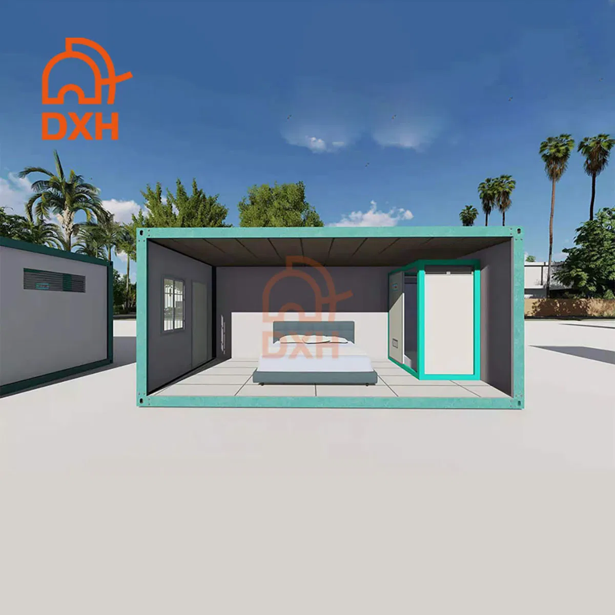 Dxh Additional Restroom Facilities Customized Bathroom Manufacture Existing Building Portable Small Cheap Price Parks Mobile Container Toilet