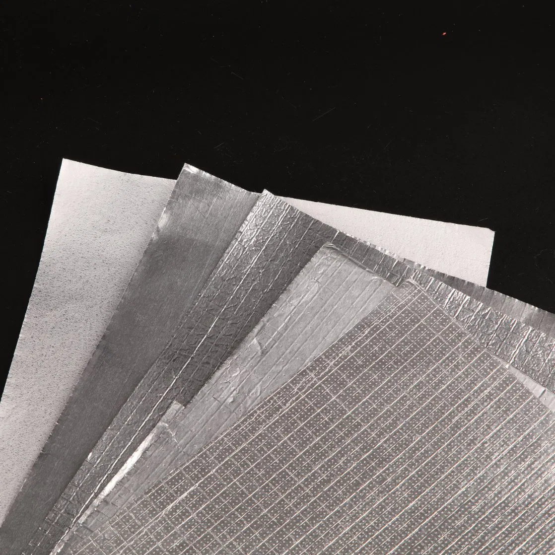 Thermal Insulation Facing Aluminum Foil Composite Material with Fiberglass Fabric for Insulation Materials