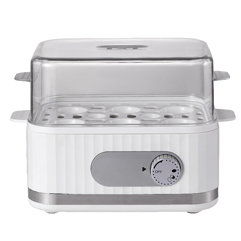 6-Egg Electric Egg Cooker with Auto Shut-off Feature