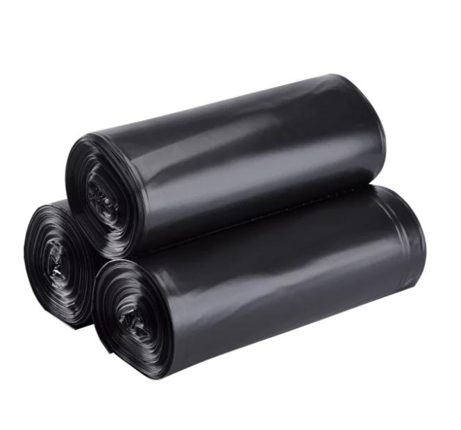 1mil 2mil 3mil HDPE Plastic Garbage Bag on Roll Trash Bag Can Liner with 42gallon 55 Gallon 60 Gallon Capacity