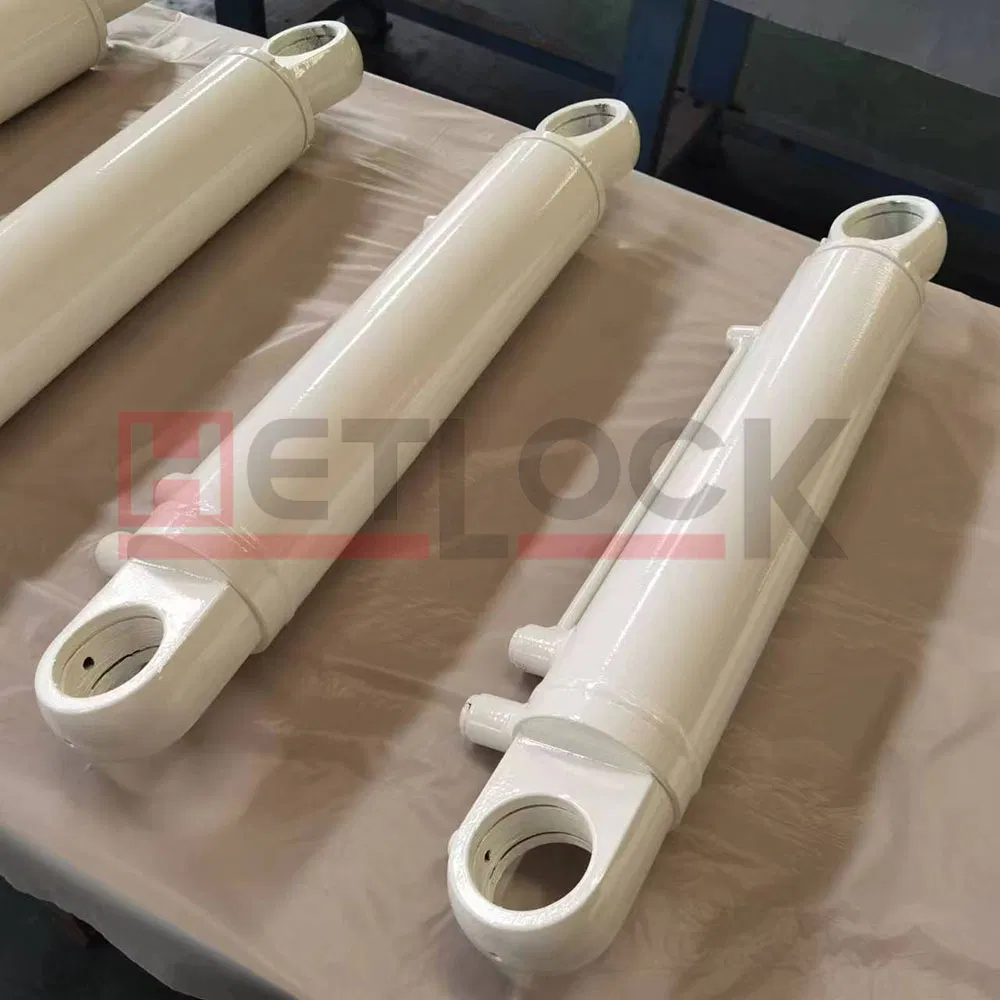 Гидравлический цилиндр двойного действия для грунта