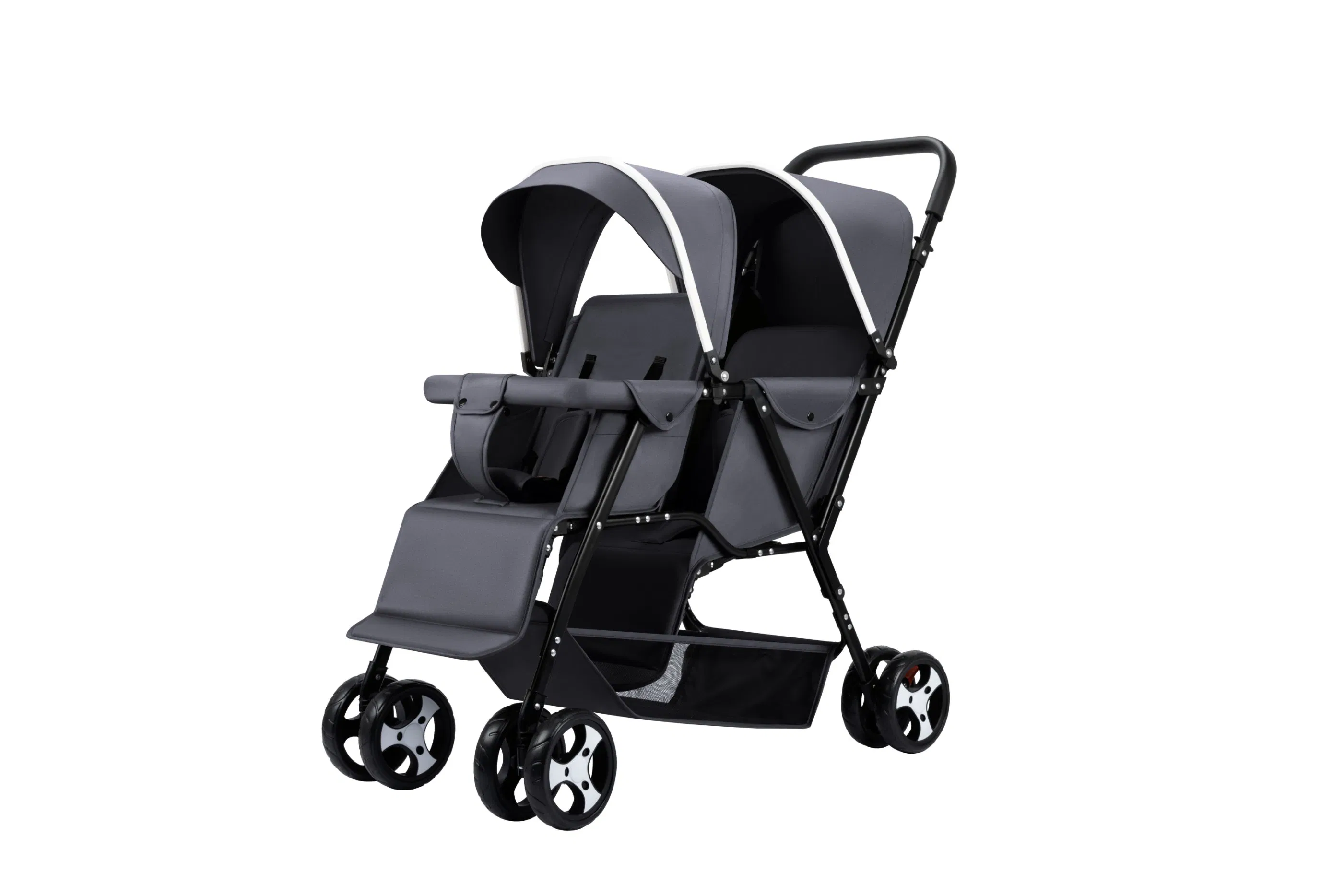 2026 Hot Second Stroller Rear Seat Double Seat Pushchair for