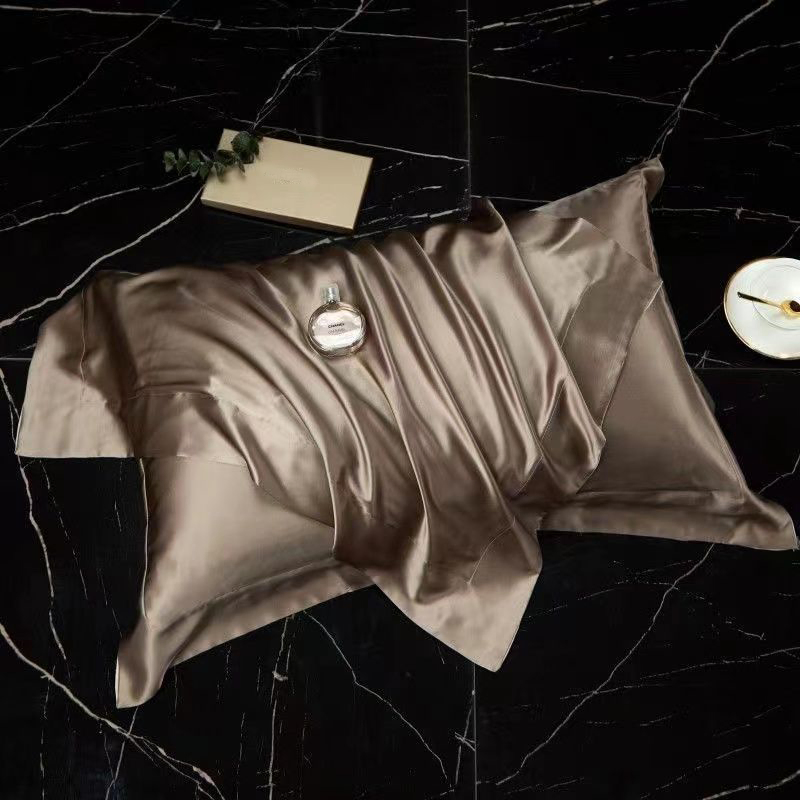 Silk Pillowcase for Hair and Skin 2 Pack 100% Mulberry Silk Pillowcase