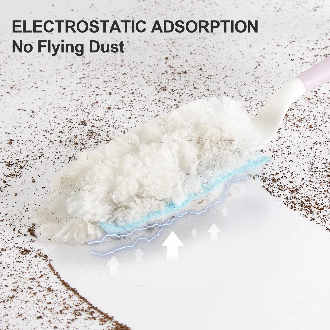 Disposable Duster Set, Super Absorbent Microfiber Duster and Refill Set