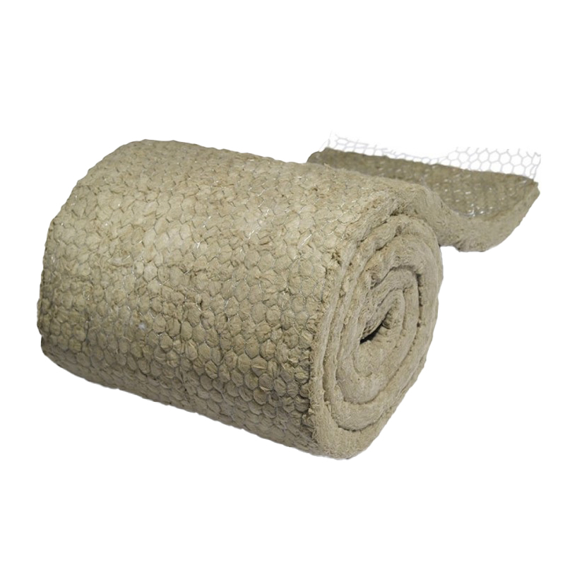 Building Material 64kg/M3 Rock Wool Thermal Insulation Rockwool Blanket/Roll