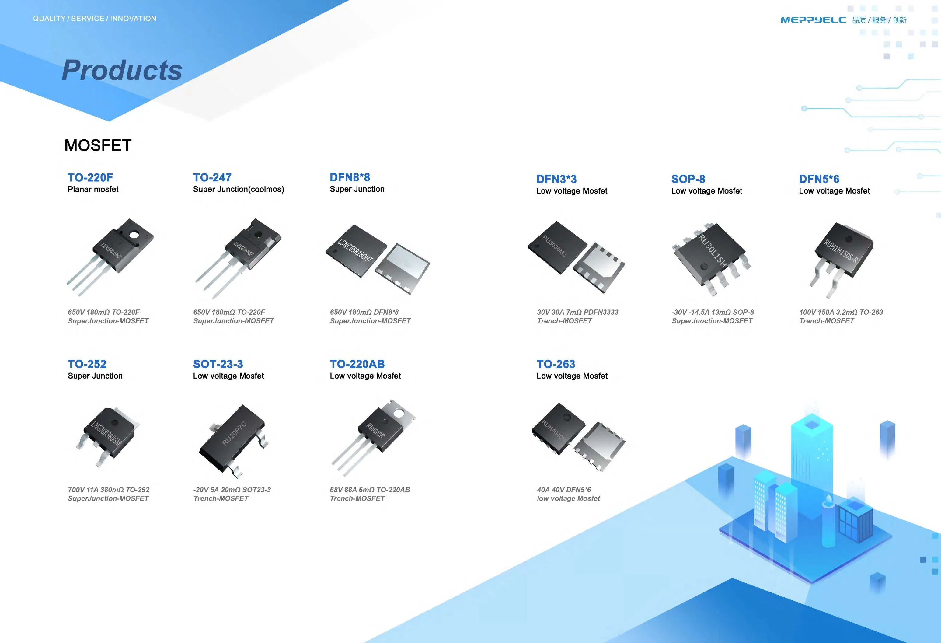 WMK10N60C4 TO-220 Super Junction Power MOSFET