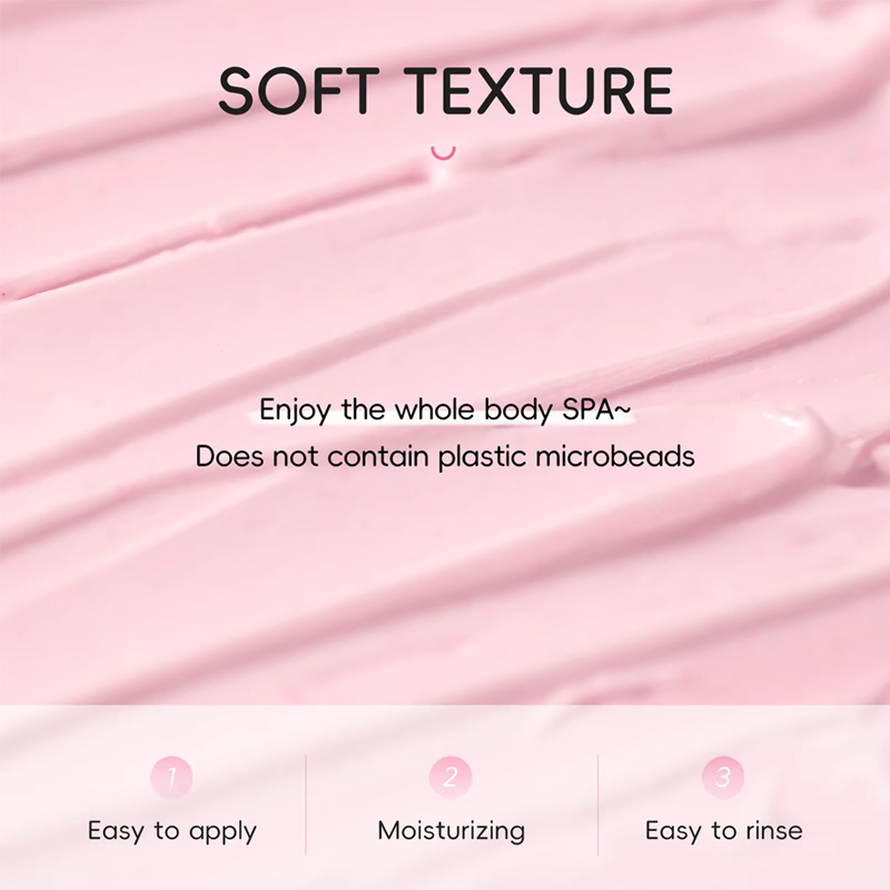 Ditong Face Gentle Cleansing Exfoliating Rough Skin Smooth Anti-Acne Lightening Exfoliator Sakura Facial Scrub