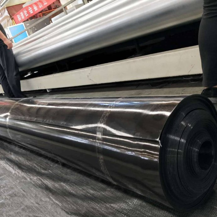 LLDPE HDPE Geomembrane Black Green Pond Liner for Landscaping Gri GM 13 Wholesale Price