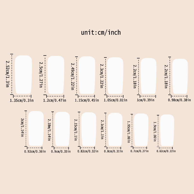 European and American Long Water Pipe Nail Candy Color Finished Nail Art Rainbow Gradient Coffin Nail Nails