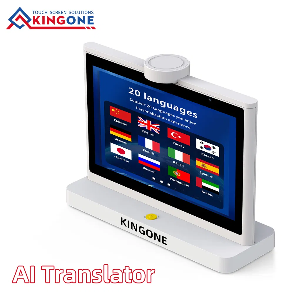 Ai Translator 10.1 Inch Display Real Time Voice Translation Video Call Support 37 Languages for Reception Travel and Trade