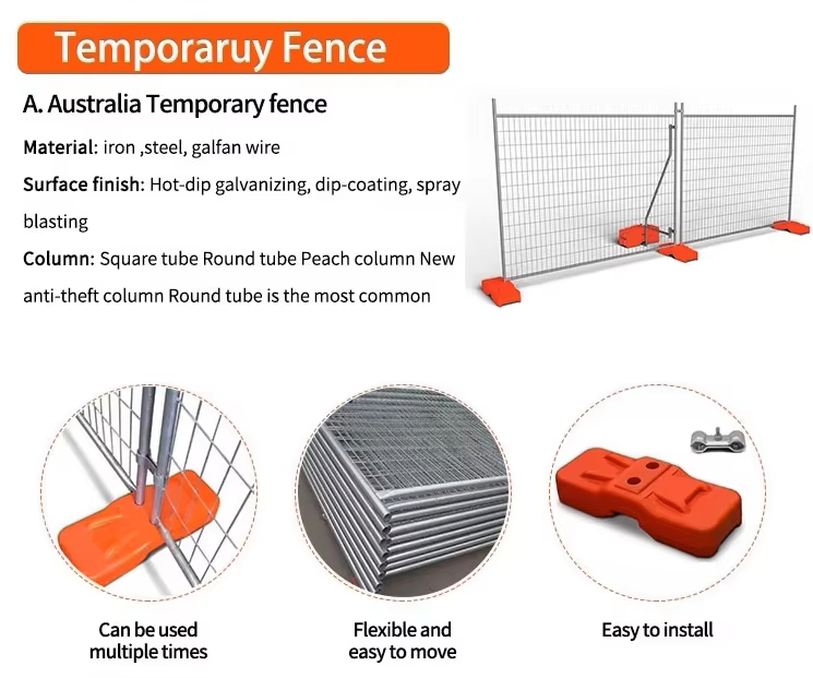 Heras Style Building Site Removable Australia Temporary Fence