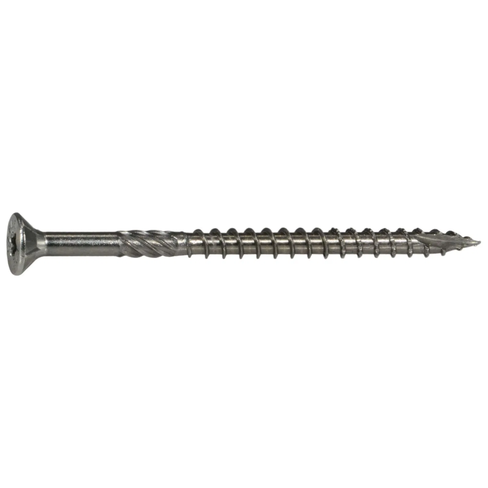 China Fasteners 10 X 2 Inch Stainless Steel Deck Screws Serrated Saw Cutting Thread Self Tapping Metal Joist Deck Screw