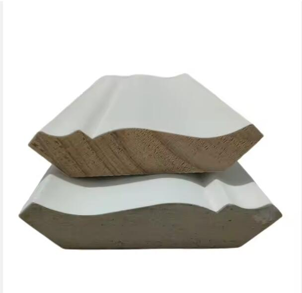 Elegant Colonial White Primed MDF Crown Moulding for Ceilings