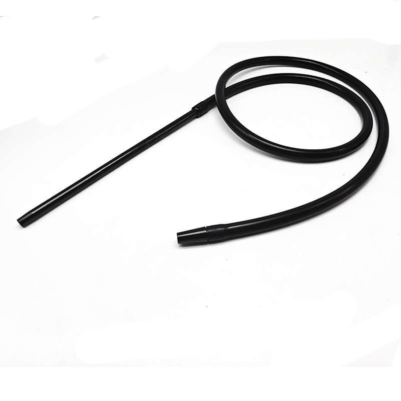 Factory Direct Sale 1.5m Plastic Handle Silicone Hose Shisha Hookah Pipe