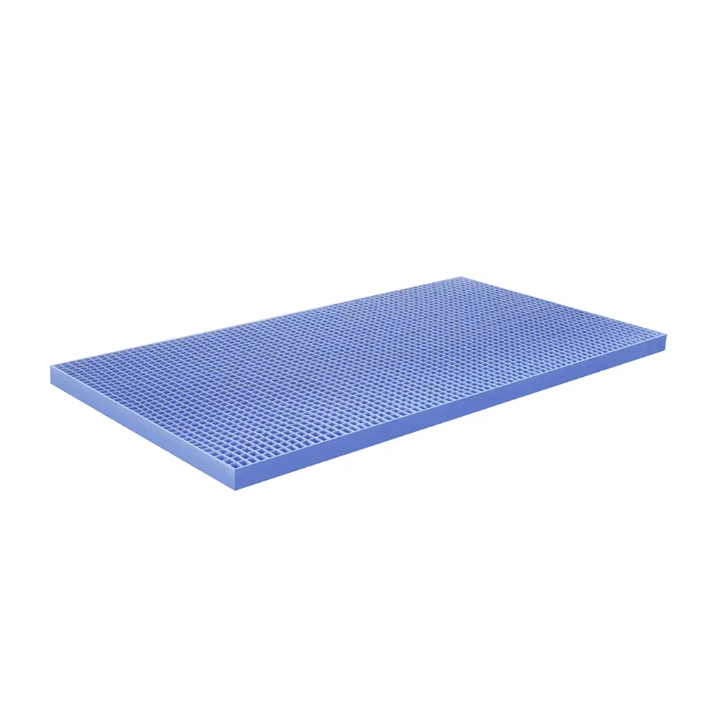 Flexible TPE Latex Poe 4D Air Fiber Silicone Topper Mattress Gel Grid Topper Bed Mattress Soft Foam Single Double Bed TPE Mattress