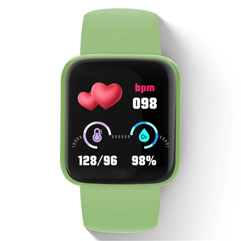 D20s Waterproof Sport Fitness Tracker Bracelet Heart Rate Monitor Smartwatch