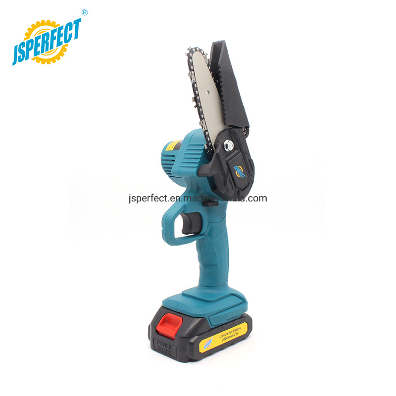 Portable Rail Mini 4-Inch Cordless Electric Chainsaw Pruning
