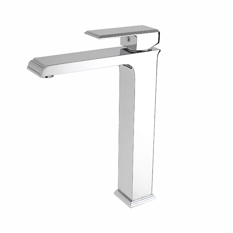 Ultra Thin Round Shape Slim Long Basin Faucet