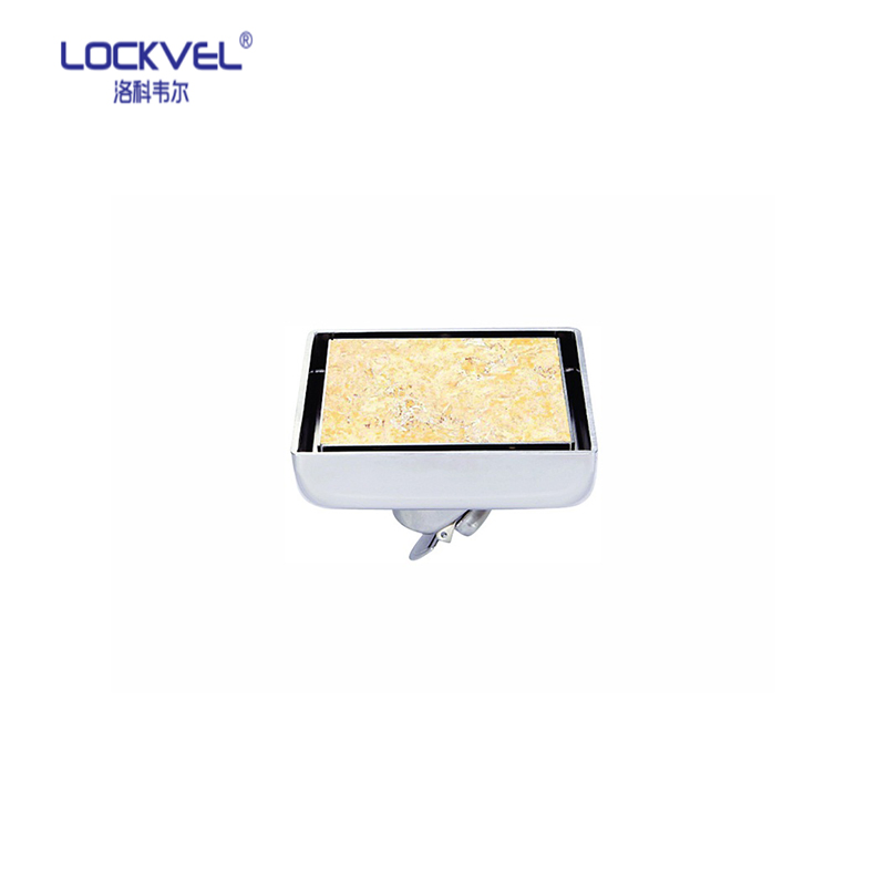 Bathroom Shower Square Brushed 304 Stainless Steel Floor Drain