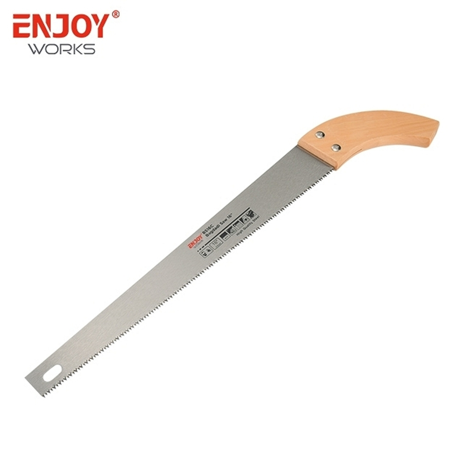 Custom 16 Inch Fixed Blade Hand Tools Wooden Handle Handsaw for Forestry Working