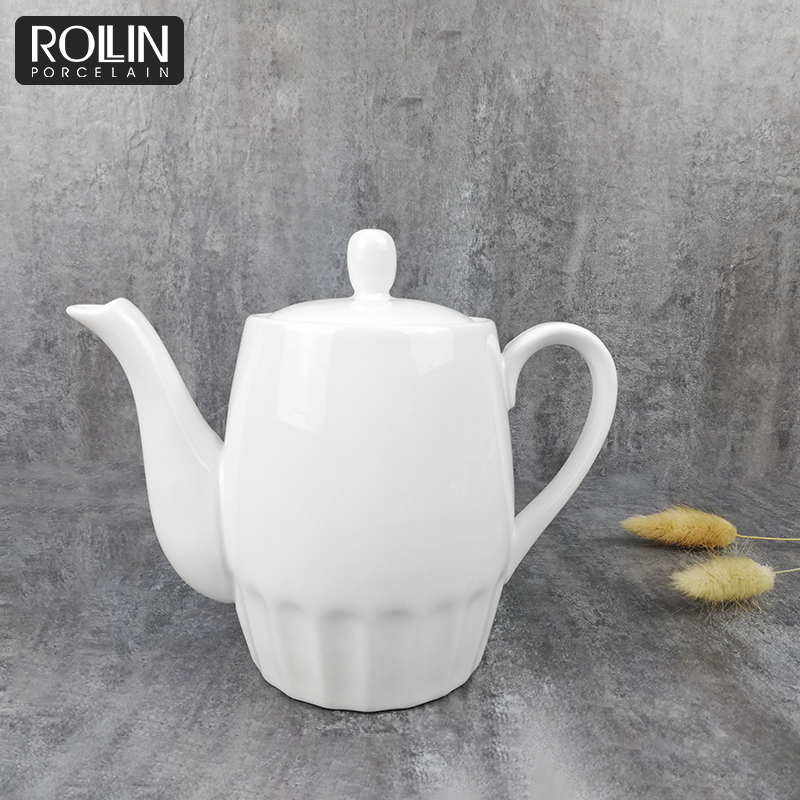 New Design High Porcelain Coffee Pot