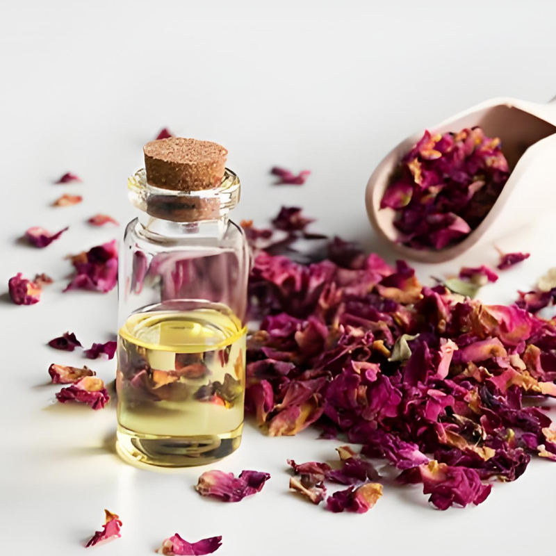 Ditong Natural Organic Pure Face Body Hair Facial Skin Care Repair Skincare Massage Rose Glow Petal Oil