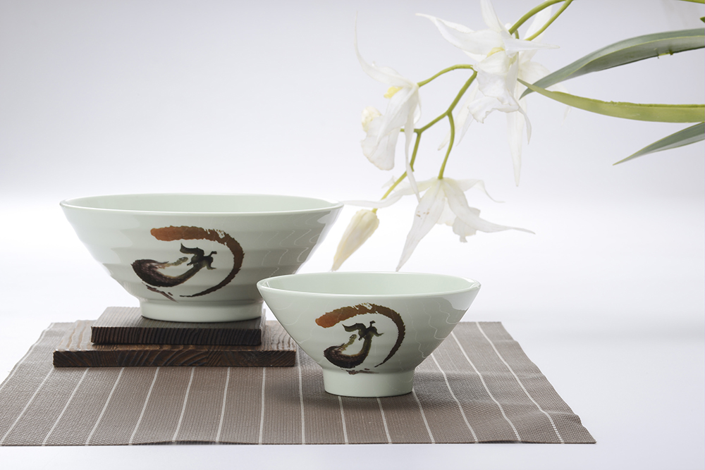 Classic Noodle Bowl Melamine Material Custom Bowl Japanese Noodle Bowl