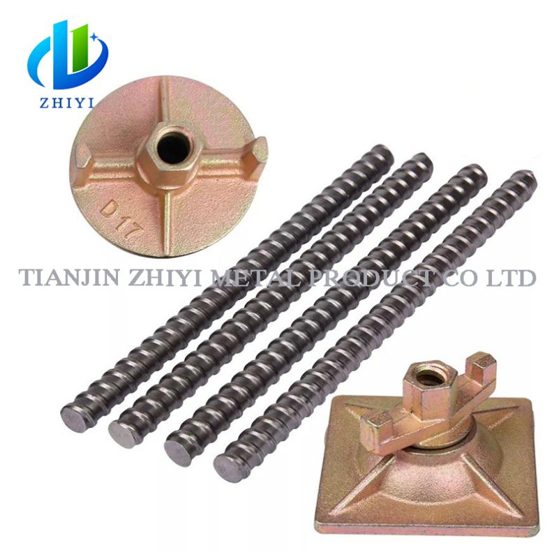 Construction Concrete Wall Formwork Accessorie Tie Rod Wing Nut for Construction