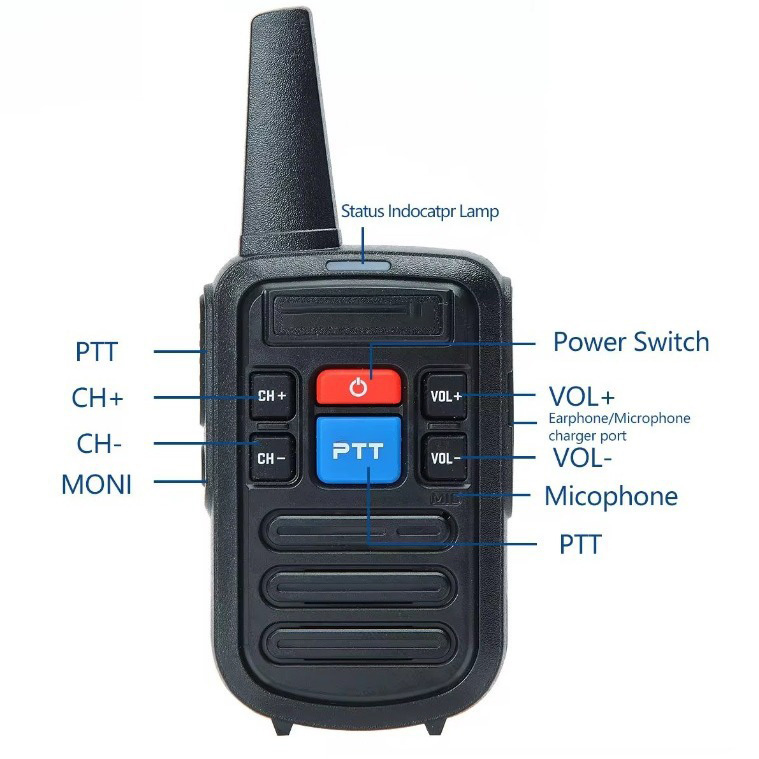 Рация BF-C50 для бизнеса, 2 шт.