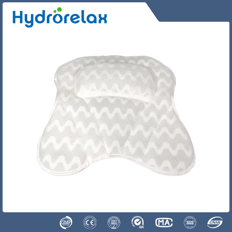 Wholesale Suction Cup Bath Pillow Bathtub Headrest Pillow
