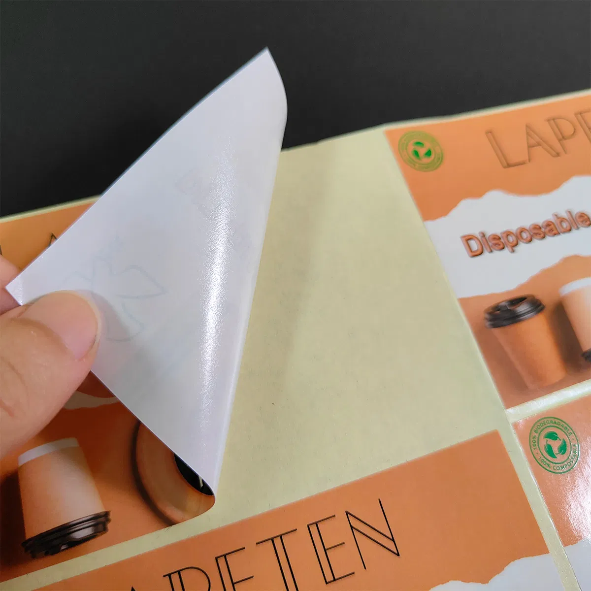 Factory Customized Coated Paper Self-Adhesive Labels, PE, Pet, PVC Self-Adhesive Labels. Anti-Counterfeiting Adhesive Label, Bronzing, Thermal Paper Adhesive