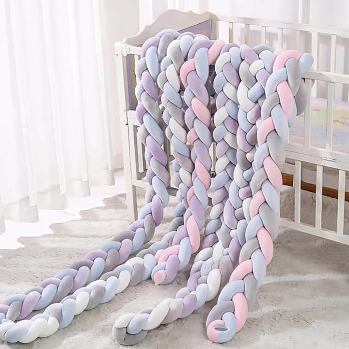 Baby Bedding Set All-Round Crib Pillow Bumper Cot