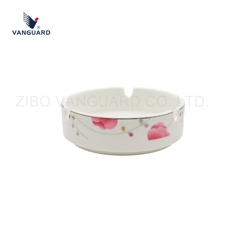 Hot Selling Outdoor Indoor Ashtray OEM Custom Ceramic Cigarette Ashtray