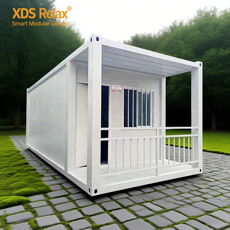 Tiny Prefab House Portable Light Prefab Modular Security Booth Reception Room House