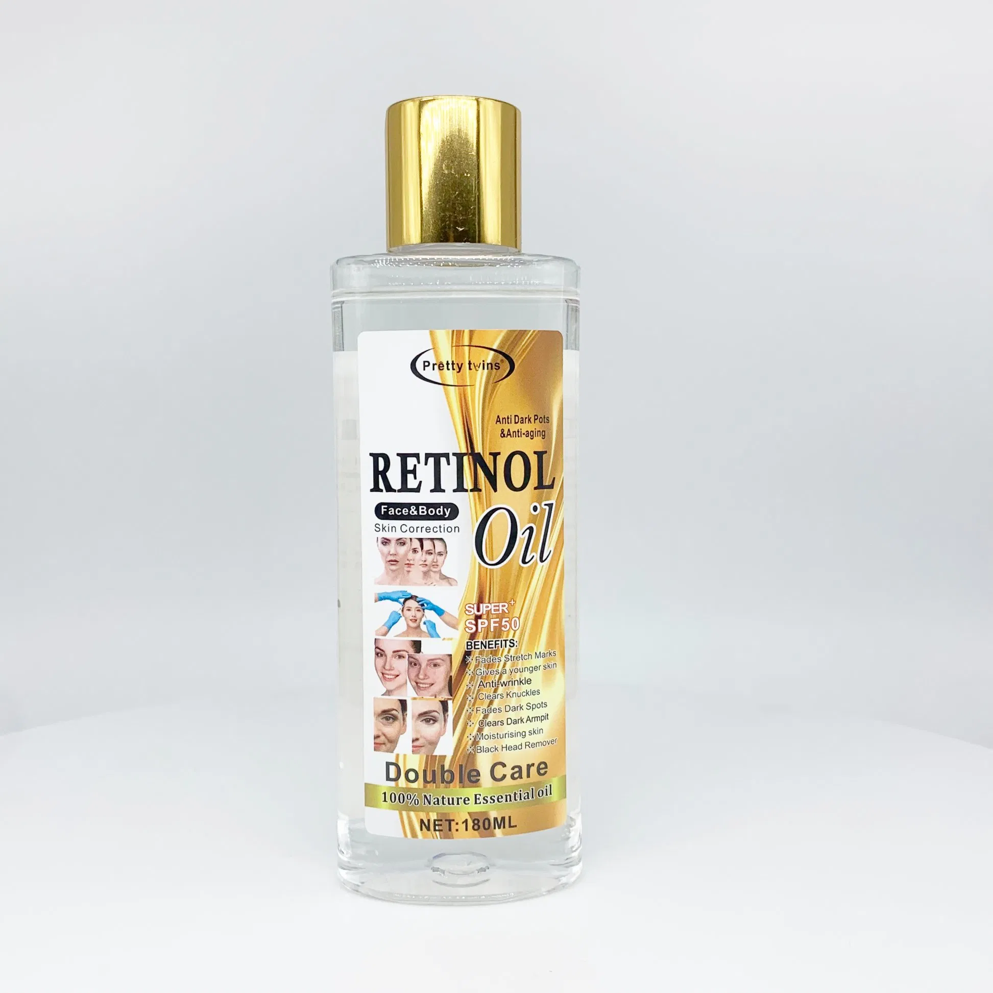 Wholesale Facial Body Skin Care Essence Improved Vitamin Retinol Oil Anti Dark Pots Anti Aging 100%Nature Essential