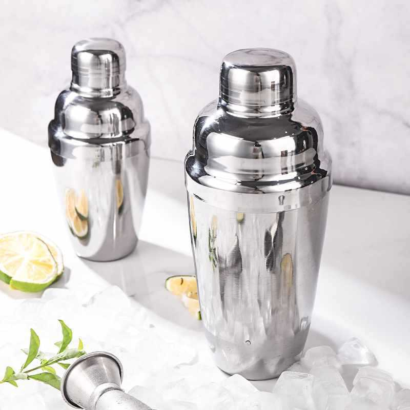 Grade Stainless Steel Wine Shaker with Different Sizes Stainless Steel Bar Wine Shaker Hot Selling Martini Shaker