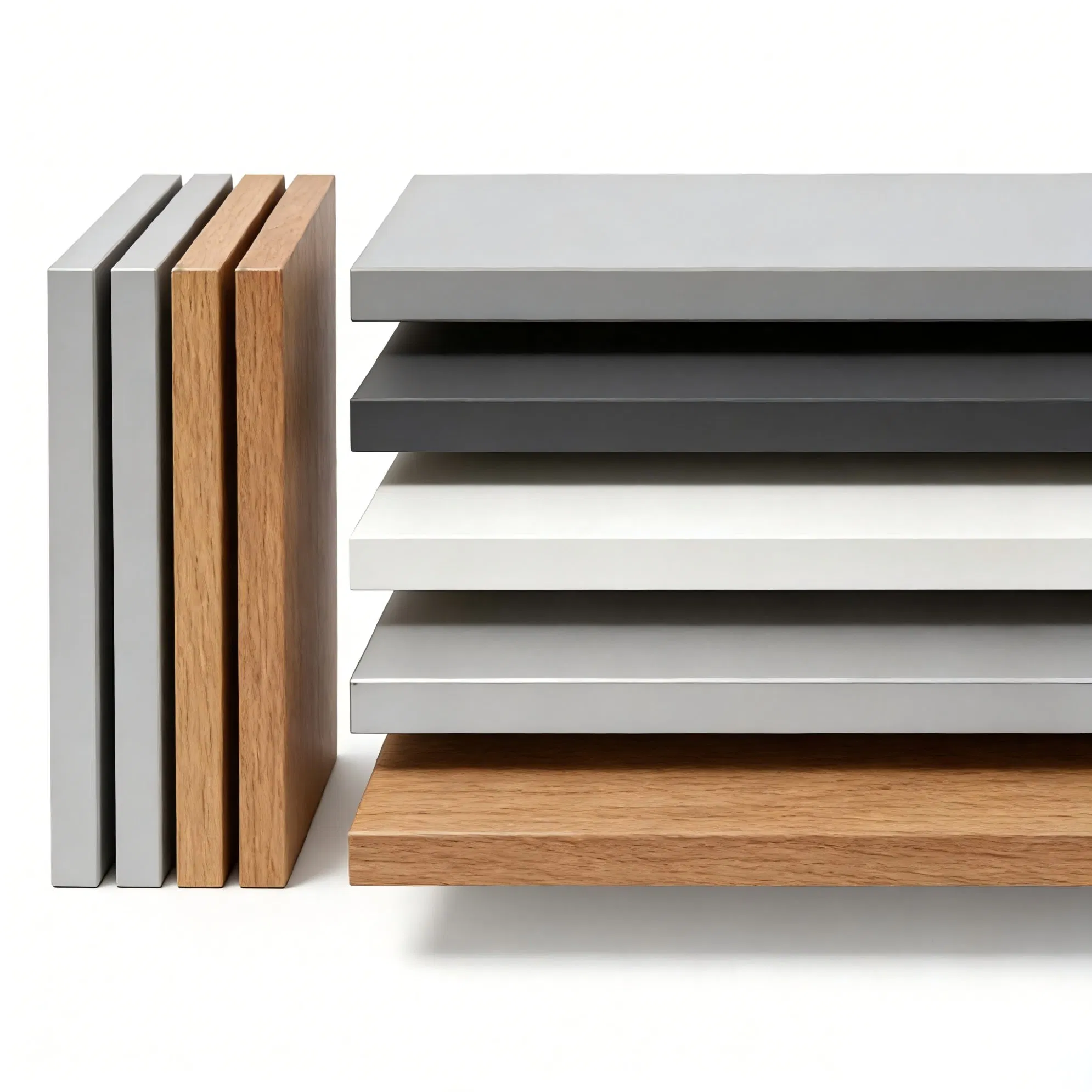 Poplar Core Plywood Sheets for Cabinet Making and Interior Decoration