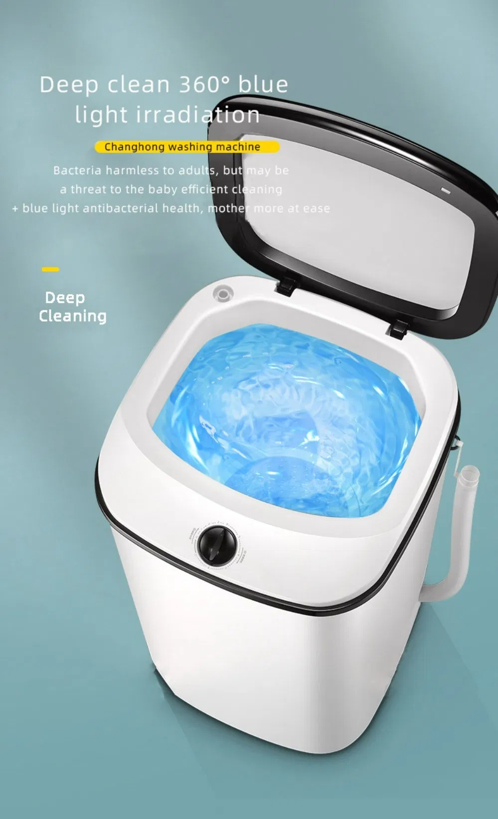 Highly Sought-After Wholesale Product Superior Quality Multipurpose Portable Mini Wash-Spin-Dry Machine