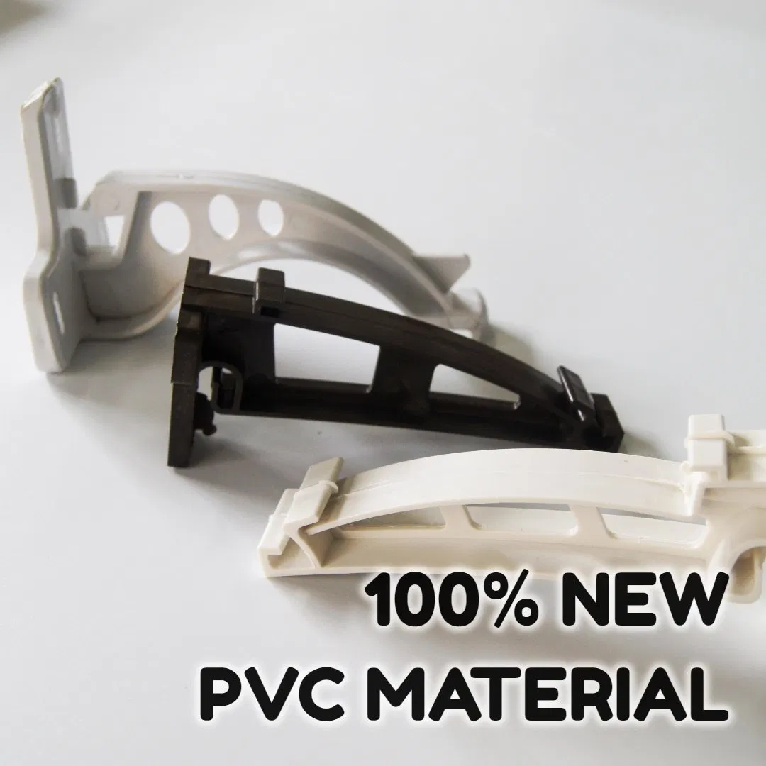 Nigeria Drain Pipe Downspouts Copper Roof Drainage Channel Ethiopia Downpipe Vacuum PVC Rain Gutter