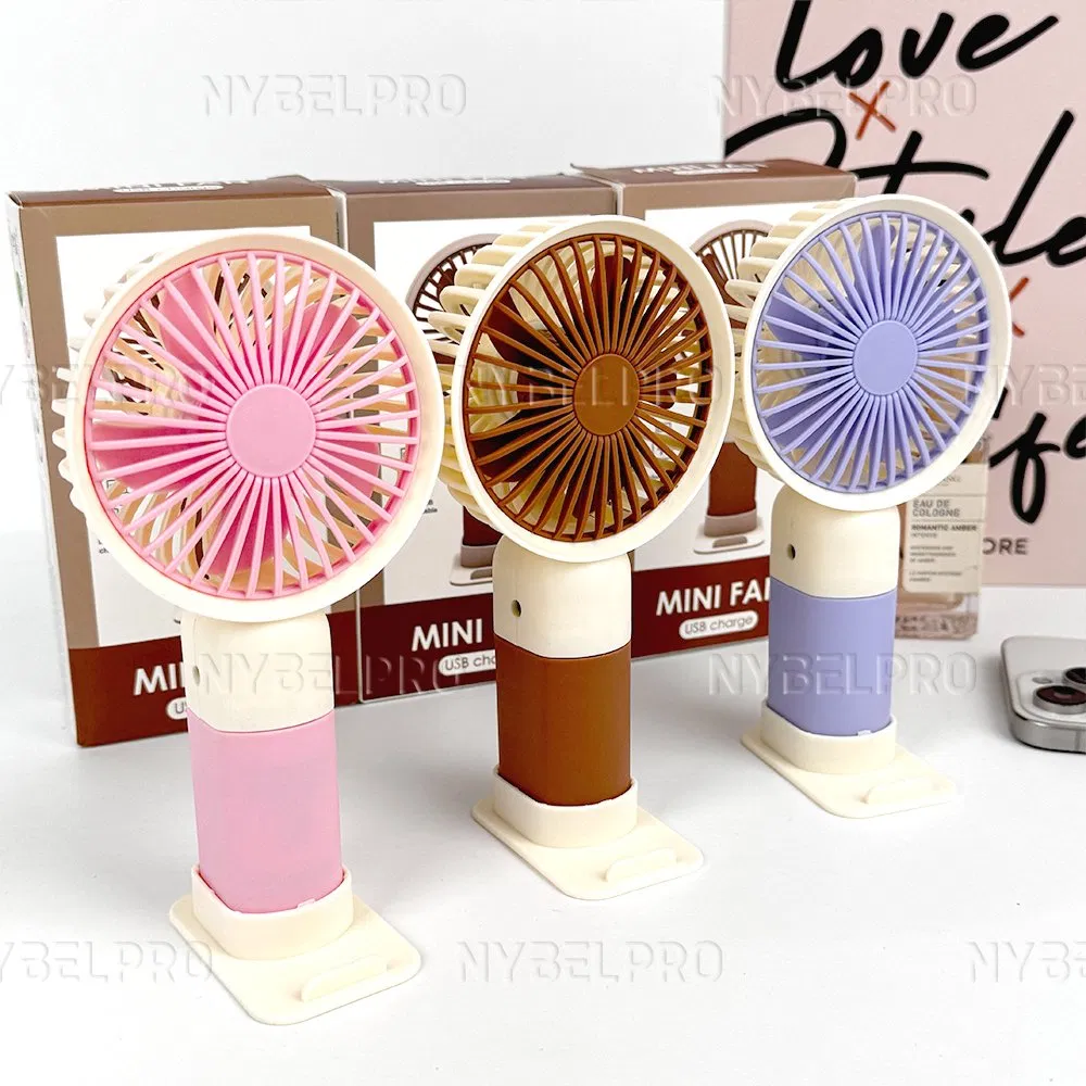 Портативный мини-вентилятор складной с зарядкой