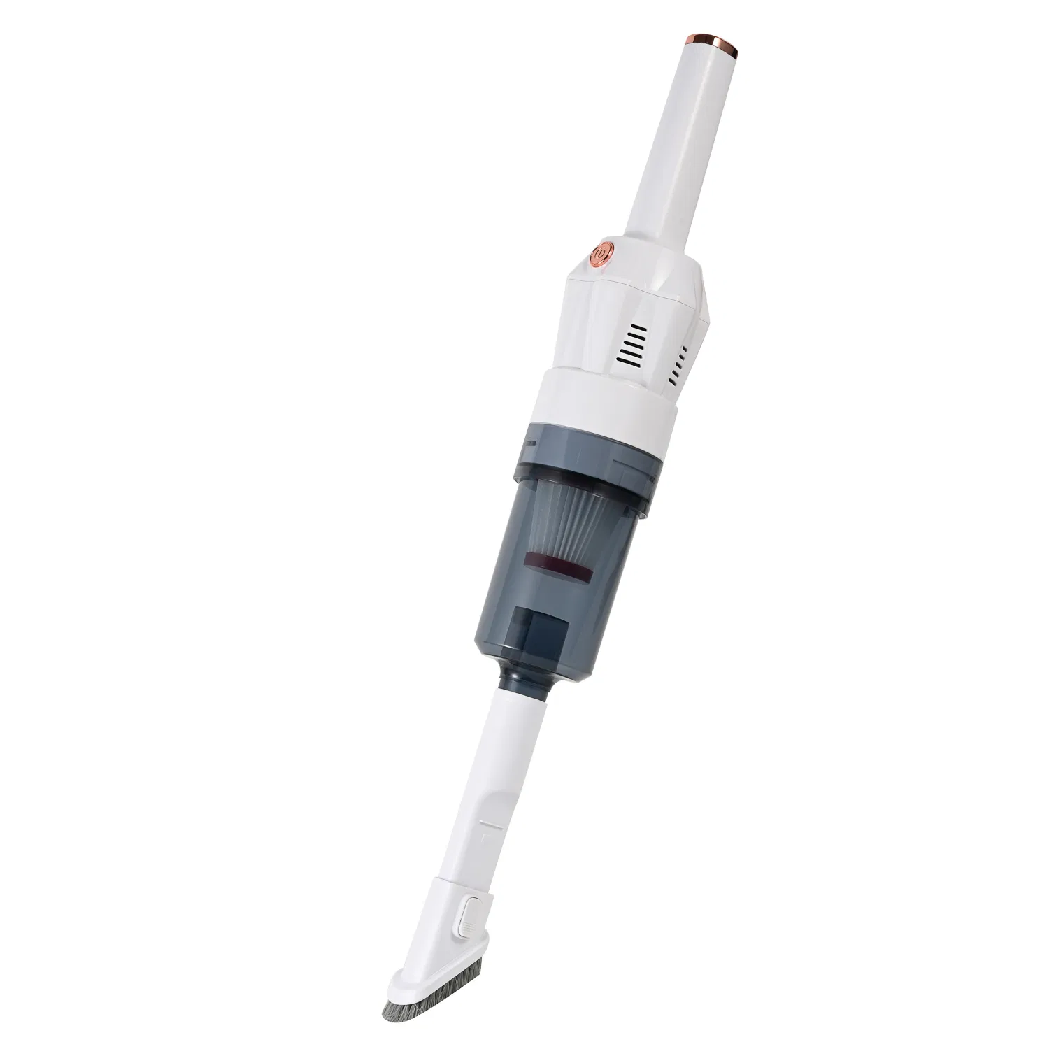 Versatile White Hand-Held Vacuum Cleaner, 1.1kg for All Surfaces