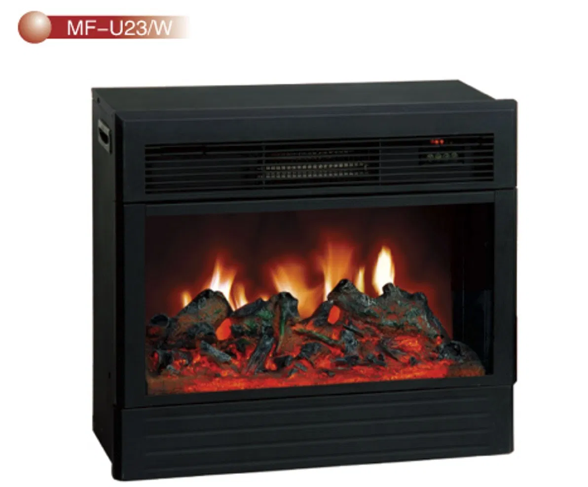 Electrical Fireplace/Fireplace Mantel (MF-U23W) with Remote Control