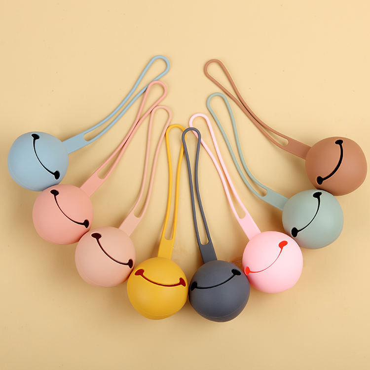 Portable Creative Food Grade Pacifier Case Silicone Baby Pacifier Holde